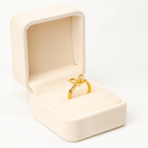 10kt Gold  Butterfly Ring